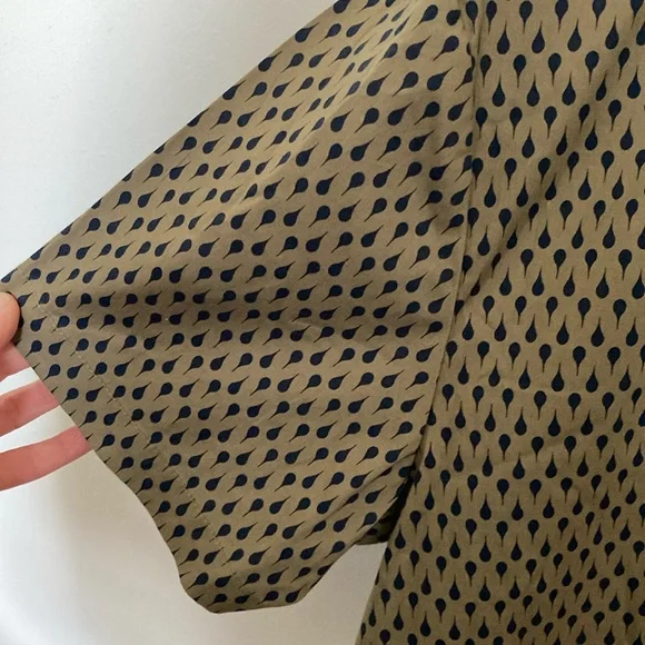 Brixton Tan and Black Casual Button Down Shirt - Picture 4 of 4